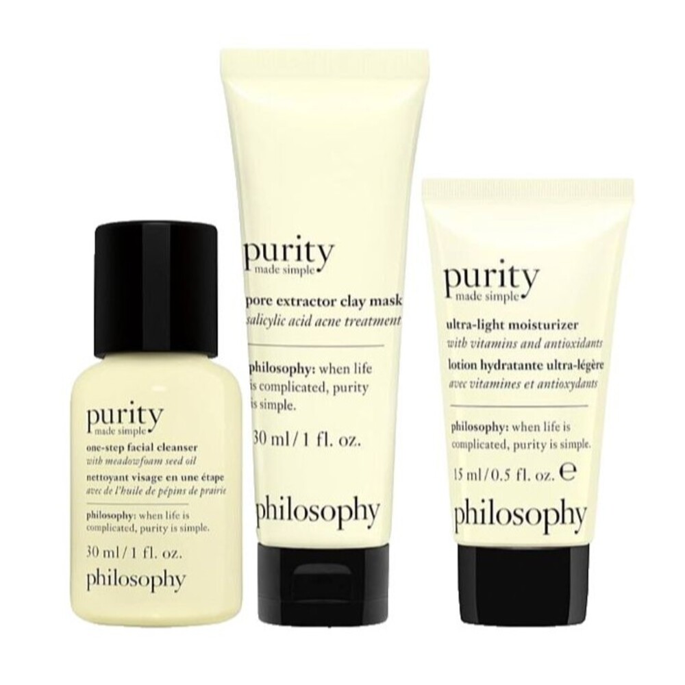 Philosophy Purity Made Simple 3 Pieces Set - Skincare Essentials